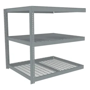 TENNSCO ZLC7-6048A-3W Boltless Shelving Add-on 60 x 48 Wire | AD4WXJ 44P336