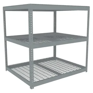 TENNSCO ZLC7-7242S-3W Boltless Shelving Starter 72 x 42 Wire | AD4WXP 44P341