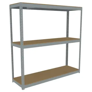 TENNSCO ZLC7-8418S-3D Boltless Shelving 84 x 18 Particleboard | AD4WRZ 44P234