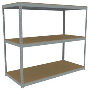 TENNSCO ZLC7-9642S-3D Boltless Shelving 96 x 42 Particleboard | AD4WTR 44P250