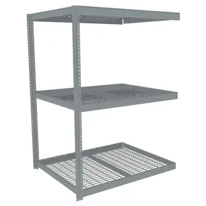 TENNSCO ZLC7-8442A-3W Boltless Shelving Add-on 84 x 42 Wire | AD4WYB 44P352