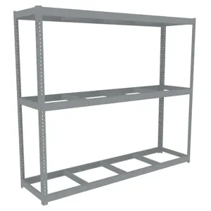 TENNSCO ZLC7-9624S-3 Boltless Shelving Starter 96 x 24 3 Shelf | AH6XKG 36K248