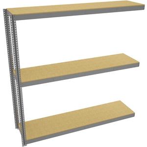 TENNSCO ZLC8-9624A-3D Boltless Shelving Unit 96 Inch Width x 24 inch Depth x 96 Inch Height | AH9AWY 39FN22