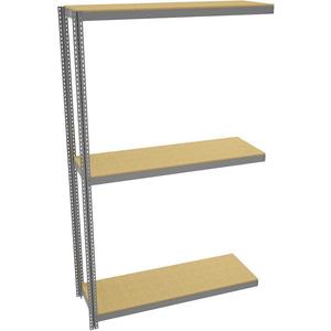 TENNSCO ZLE10-7224A-3D Boltless Shelving Unit 72 Inch Width x 24 inch Depth x 120 Inch Height | AH9AYU 39FN64