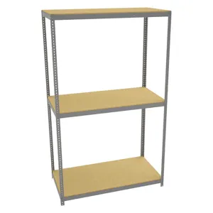 TENNSCO ZLE10-7236S-3D Boltless Shelving Unit 72 Inch Width x 36 Inch Depth x 120 Inch Height | AH9AYX 39FN67