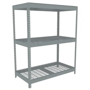 TENNSCO ZLE5-4824S-3W Boltless Shelving Starter 48 x 24 3 Shelf | AC6VMV 36K332