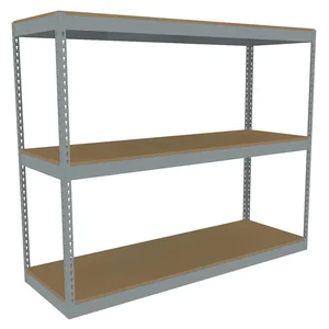 TENNSCO ZLE5-7224S-3D Boltless Shelving Starter 72 x 24 3 Shelf | AC6VMR 36K302