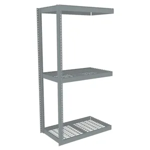 TENNSCO ZLE7-4224A-3W Boltless Shelving Add-on 42 x 24 Wire | AD4WYP 44P364