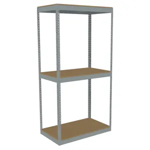 TENNSCO ZLE7-4218S-3D Boltless Shelving 42 x 18 Particleboard | AD4WTW 44P254