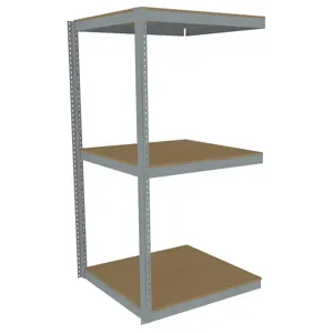 TENNSCO ZLE7-4242A-3D Boltless Shelving 42 x 42 Particleboard | AD4WUF 44P263