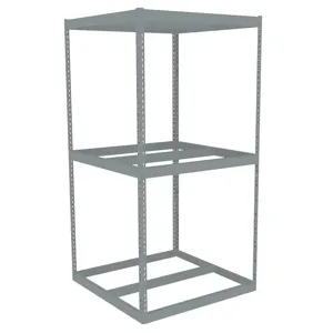 TENNSCO ZLE7-4842S-3 Boltless Shelving Starter 48 x 42 3 Shelf | AD4WNV 44P160