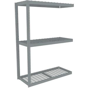 TENNSCO ZLE7-6024A-3W Boltless Shelving Add-on 60 x 24 Wire | AD4WZG 44P380