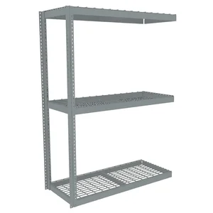 TENNSCO ZLE7-7218A-3W Boltless Shelving Add-on 72 x 18 Wire | AD4WZT 44P390