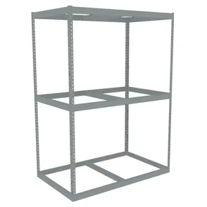 TENNSCO ZLE7-6030S-3 Boltless Shelving Starter 60 x 30 3 Shelf | AD4WPB 44P166