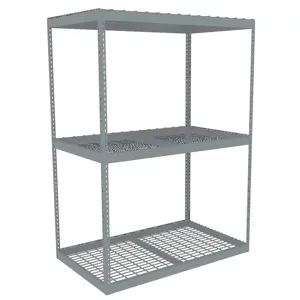 TENNSCO ZLE7-7230S-3W Boltless Shelving Starter 72 x 30 Wire | AD4WZU 44P391