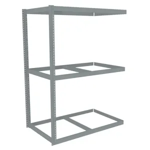 TENNSCO ZLE7-6036A-3 Boltless Shelving Add-on 60 x 36 3 Shelf | AD4WPE 44P169