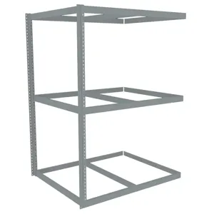 TENNSCO ZLE7-6042A-3 Boltless Shelving Add-on 60 x 42 3 Shelf | AD4WPG 44P171