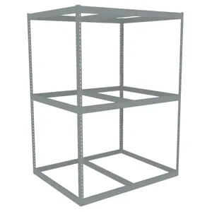 TENNSCO ZLE7-6042S-3 Boltless Shelving Starter 60 x 42 3 Shelf | AD4WPF 44P170