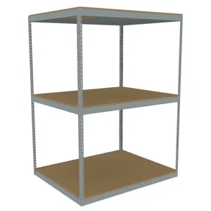 TENNSCO ZLE7-7242S-3D Boltless Shelving 72 x 42 Particleboard | AD4WVF 44P286