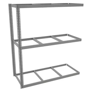 TENNSCO ZLE7-7230A-3 Boltless Shelving Add-on 72 x 30 3 Shelf | AD4WPN 44P177