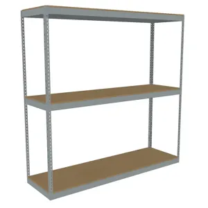 TENNSCO ZLE7-9618S-3D Boltless Shelving 96 x 18 Particleboard | AD4WVW 44P301