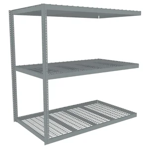 TENNSCO ZLE7-9642A-3W Boltless Shelving Add-on 96 x 42 Wire | AD4XAR 44P413