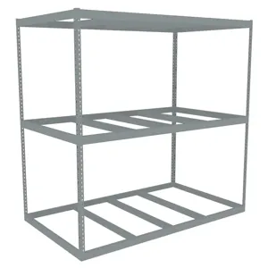 TENNSCO ZLE7-9642S-3 Boltless Shelving Starter 96 x 42 3 Shelf | AD4WQJ 44P196