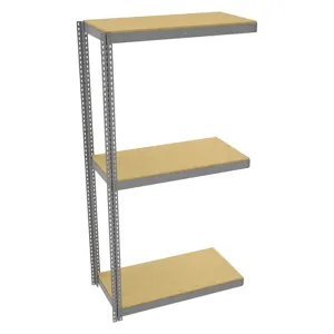 TENNSCO ZLE8-4824A-3D Boltless Shelving Unit 48 Inch Width x 24 inch Depth x 96 Inch Height | AH9AXC 39FN26