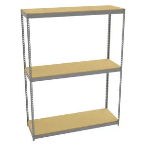 TENNSCO ZLE8-7224S-3D Boltless Shelving Unit 72 Inch Width x 24 inch Depth x 96 Inch Height | AH9AXF 39FN29