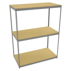 TENNSCO ZLE8-7236S-3D Boltless Shelving Unit 72 Inch Width x 36 Inch Depth x 96 Inch Height | AH9AXH 39FN31