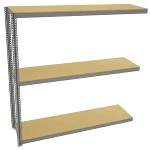 TENNSCO ZLE8-9624A-3D Boltless Shelving Unit 96 Inch Width x 24 inch Depth x 96 Inch Height | AH9AXJ 39FN32