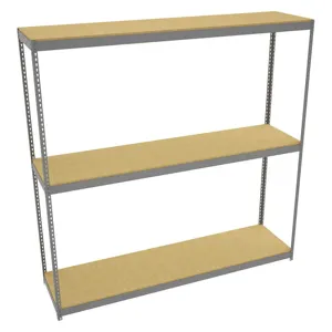 TENNSCO ZLE8-9624S-3D Boltless Shelving Unit 96 Inch Width x 24 inch Depth x 96 Inch Height | AH9AXK 39FN33