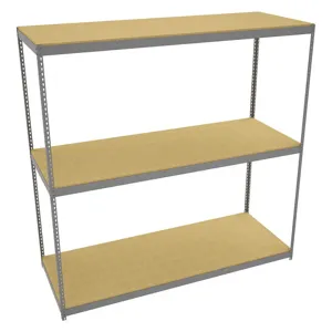 TENNSCO ZLE8-9636S-3D Boltless Shelving Unit 96 Inch Width x 36 Inch Depth x 96 Inch Height | AH9AXM 39FN35