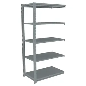 TENNSCO ZM7-4224A-5D Boltless Shelving Add-on 42 x 24 Steel | AD4XTU 44P786