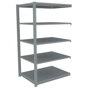 TENNSCO ZM7-3636A-5D Boltless Shelving Add-on 36 x 36 Steel | AD4XTK 44P778