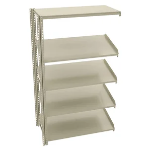 TENNSCO ZT7-4824A-5 Sloping Shelf Add-on Unit 24 x 48 x 84 In | AF3WUP 8DTJ5