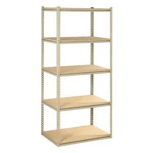 TENNSCO ZV7-3624S-4D Shelving Unit 36 Inch Width x 24 Inch Depth x 84 Inch Height Steel | AG3FRK 33KE21