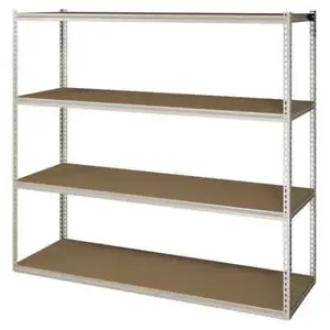 TENNSCO ZV7-6036S-4D SAND Boltless Shelving Starter 60 x 36 4 Shelf | AF4EPB 8TUE5