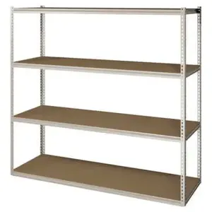 TENNSCO ZV7-7236S-4D SAND Boltless Shelving Starter 72 x 36 4 Shelf | AF3WRE 8DRC2