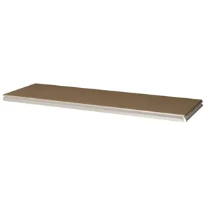 TENNSCO ZVES-7236D1 SAND Boltless Shelf 36d x 72 Inch Width Steel | AF4ULN 9KEJ9