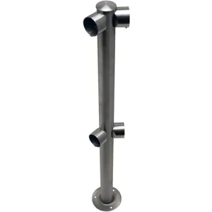 TENSABARRIER 2L5-36-ANG-3S Adapta-rail Angle Post Satin Stainless | AD3GLB 3ZCE1