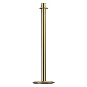 TENSABARRIER 310U-2S-NOT Urn Top Rope Post Satin Brass | AD3EBT 3YJW1