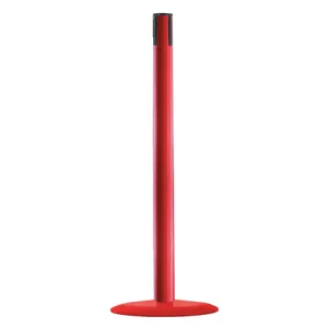 TENSABARRIER 875-21-RCV Receiver Post 38 Inch Height Red | AF9KMV 30AC31