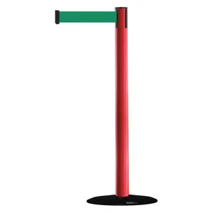 TENSABARRIER 875-21-STD-NO-G6X-C Economy Post Pvc Post Finish Red | AD3AKC 3XGC2