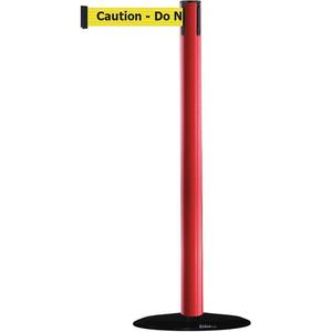 TENSABARRIER 875-21-STD-NO-YAX-C Economy Post Red Caution Do Not Enter | AD3AYJ 3XHR6