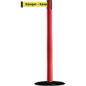 TENSABARRIER 875-21-STD-NO-YDX-C Economy Post Red Danger Keep Out | AD3AYL 3XHR9