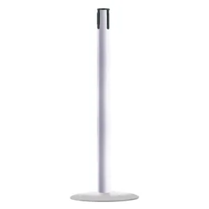 TENSABARRIER 875-32-RCV Receiver Post 38 Inch Height White | AF9KMW 30AC32