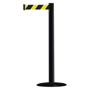 TENSABARRIER 875-33-STD-NO-D4X-C Economy Post Pvc Post Finish Black | AD3AYU 3XHT7