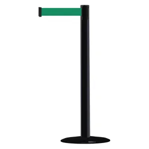 TENSABARRIER 875-33-STD-NO-G6X-C Economy Post Pvc Post Finish Black | AD3AYP 3XHT3