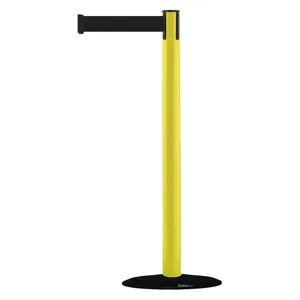 TENSABARRIER 875-35-STD-NO-B9X-C Economy Post Pvc Post Finish Yellow | AD3AKH 3XGC7